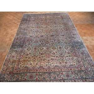    9x15 Hand Knotted Kerman Persian Rug   97x150