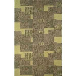   Hand Tufted Area Rug Bamboo Box 2 x 8 Kiwi Carpet Furniture & Decor