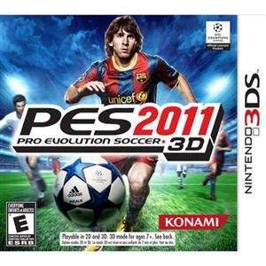  NEW Pro Evolution Soccer 2011 3DS (Videogame Software 