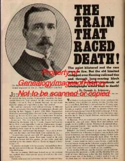 Train that Raced Death   Hinckley, Minnesota  