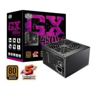  Coolermaster, 450W 80 Plus Power Supply (Catalog Category 