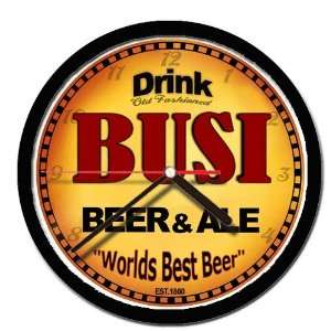  BUSI beer and ale cerveza wall clock 