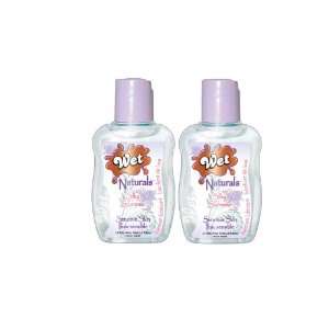Wet Lubes Naturals Silky Supreme Body Glide, 1.5 Ounce Bottles, 2 Pack