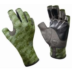 Buff Pro Series Angler Gloves Sage   Size L/XL  Sports 