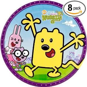  Wow Wow Wubbzy Lunch Plates (9)(8 Pack) Health 