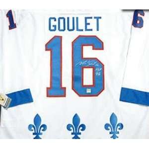 Michel Goulet autographed Hockey Jersey (Quebec Nordiques)  