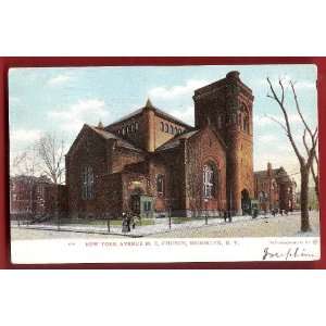  Postcard New York Ave M.E. Church 1906 New York City 