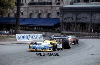 1976 MONACO GRAND PRIX F1 FERRARI MARCH AUTO RACE PHOTO  