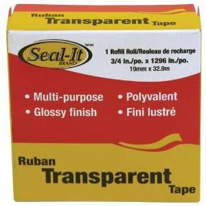  LePages Seal It Transparent Tape, 0.75 x 1296 Inch 