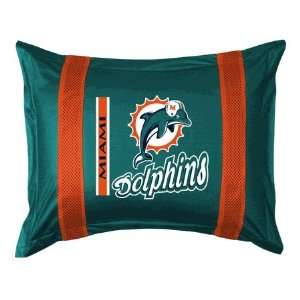  Miami Dolphins SIDELINE Pillow Sham