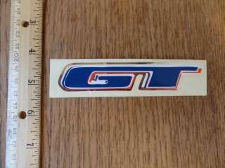 nos new old stock 1980 s gt bmx bike decal
