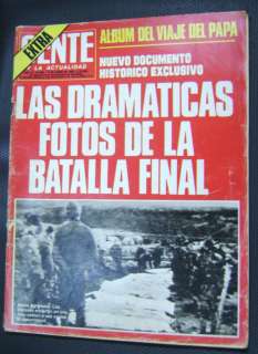 Argentina Gente Magazine Falkland Islands War Nº882 82  