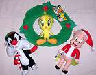 BRAND NEW Looney Tunes Tweety Sylvester Porky Plush Stuffed Birthday 