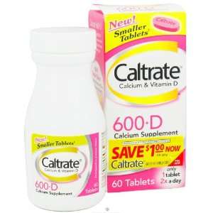  Caltrate 600 Calcium supplements Plus Vitamin D for Strong 