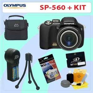  Olympus SP 560UZ 8MP Digital Camera + 1GB Accessory Kit 