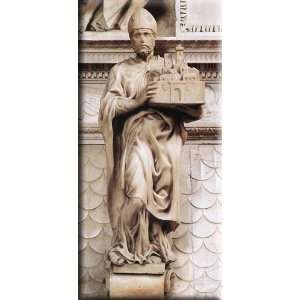  St Petronius 8x16 Streched Canvas Art by Michelangelo 