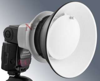 Studio Set Diffuser Reflector Snoot Flash Nikon SB600 / SB800 Olympus 