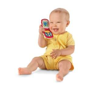    Fisher Price Brilliant Basics Friendly Flip Phone Toys & Games