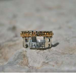  Ring Watch men on your walls   Sterling Silver hand made 