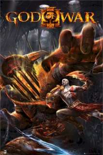 VIDEO GAME POSTER 3 SET ~ GOD OF WAR Kratos Hades GB  
