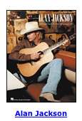 Alan Jackson   Guitar Coll Country Tab Sheet Music Book  