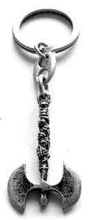 Keychains NORDIC AXE AS Amulet Viking Jewelry Vintage  