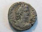 Roman coin.NERO year 2 (AD 67 68). EgyptAlexandria. Silver 