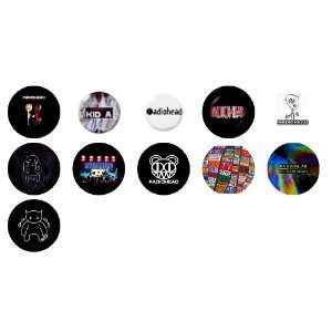  Radiohead 1 Button / Pin / Badge Set 