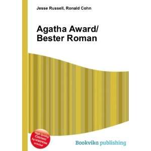    Agatha Award/Bester Roman Ronald Cohn Jesse Russell Books