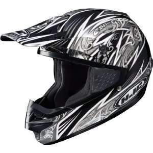   CS MX Scourge Motocross Helmet MC 5 Black Small S 188 952 Automotive