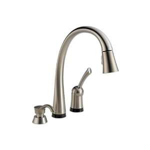  Pilar Single Handle Pull Down Kitchen Faucet With Touch2O 