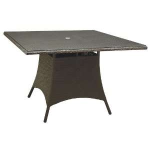  NorthCape Melrose 48 Square Dining Table with Glass 