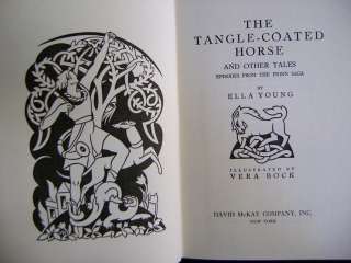 Ella Young  The Tangle Coated Horse Illustd Vera Bock  