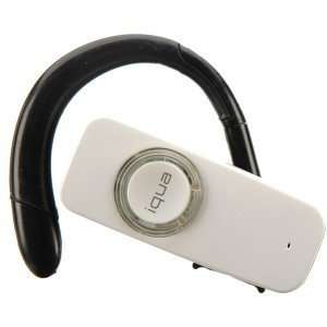  White BHS 306 Bluetooth Basic Headset, Ergonomic design, Up to 9 