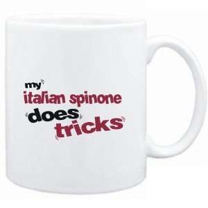   Mug White  MY Italian Spinone DOES TRICKS  Dogs