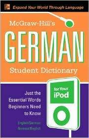 McGraw Hills German Student Dictionary for Your iPod ( CD ROM 