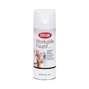  Krylon Workable Fixatif Spray 11 Ounces 1306; 2 Items 