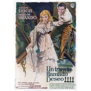  A Streetcar Named Desire Movie Poster (11 x 17 Inches 