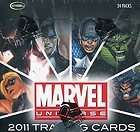2011 marvel universe cards  