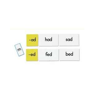 Word Families Tabletop Pocket Chart Card Set