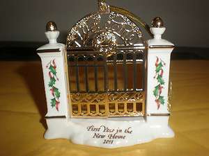 LENOX 2011 FIRST YEAR IN THE NEW HOME ORNAMENT NEW LAST 3 TO SELL NO 