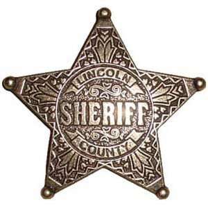  Lincoln County Sheriff Replica Badge 