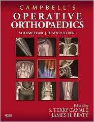 Campbells Operative Orthopaedics 4 Volume Set with DVD, (0323033296 