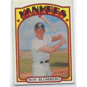  1972 Topps #203 Ron Blomberg [Misc.]