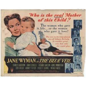   Sheet 22x28 Jane Wyman Charles Laughton Joan Blondell