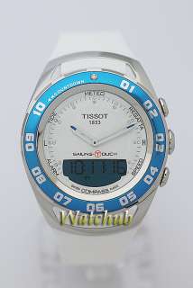  2012 TISSOT T TACTILE SAILING TOUCH 330FT/100M WATER RESISTANT MENS 