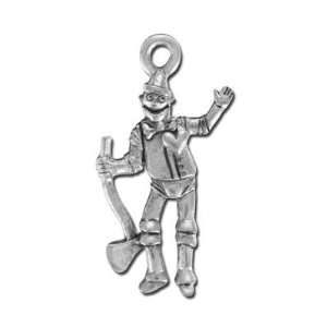  26mm Man of Tin Pewter Charm Arts, Crafts & Sewing