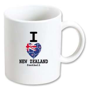 Heart New Zealand Soccer Mug 