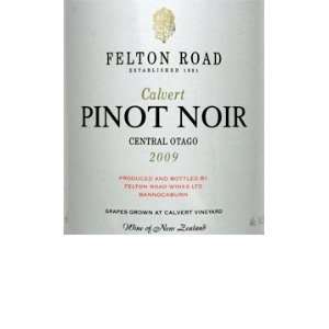  2009 Felton Road Pinot Noir Central Otago Calvert Vineyard 
