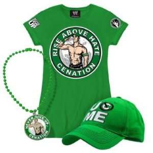   Cena Salute the Cenation Womens T Shirt Package